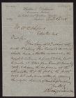 Letter from Whedbee and Dickinson to William B. Shepard